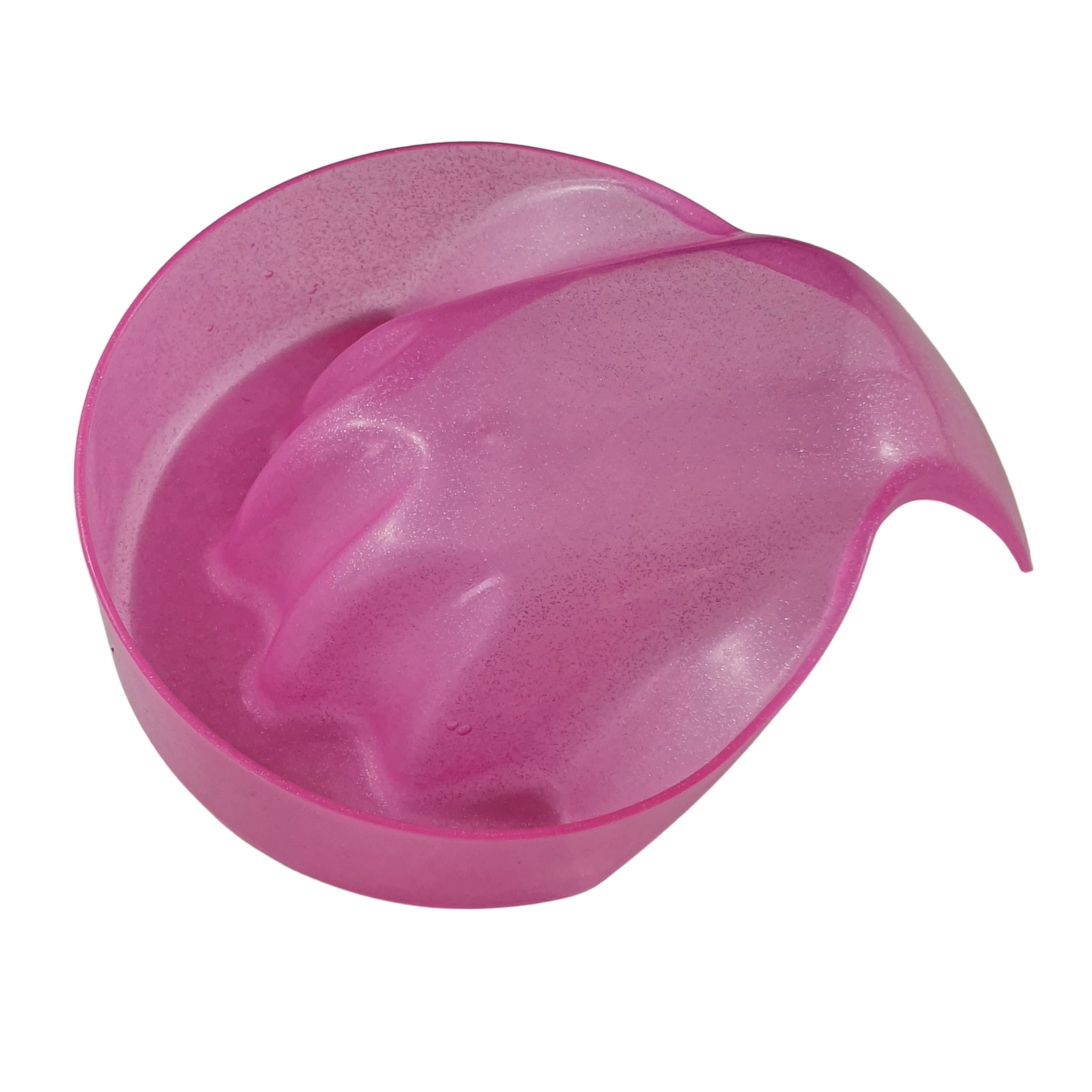 Cesar's Manikürschale Transparent – Ergonomisch & Extra Tief Für Entspannte Handpflege