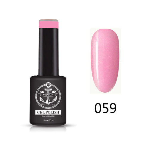 Neptun UV/LED Nagellack Perlenrosa SHINY #059