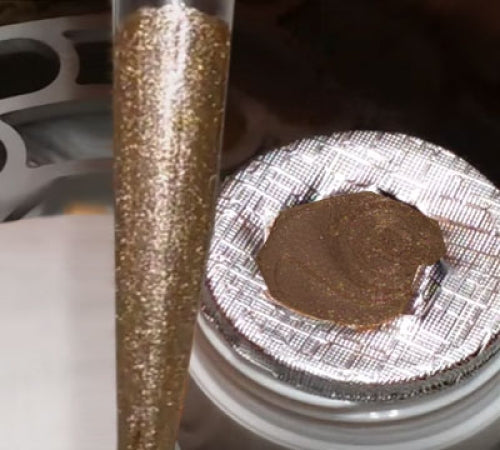 Farbgel No.077 Rosé Gold Metallic