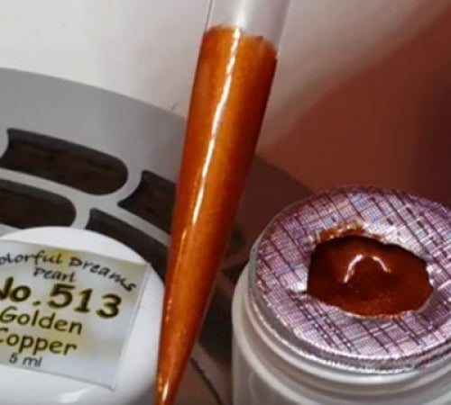 Farbgel No.513 Golden Copper