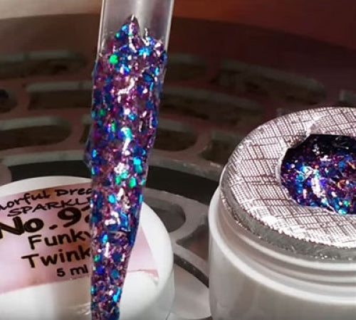 Farbgel No.924 Funky Twinkle