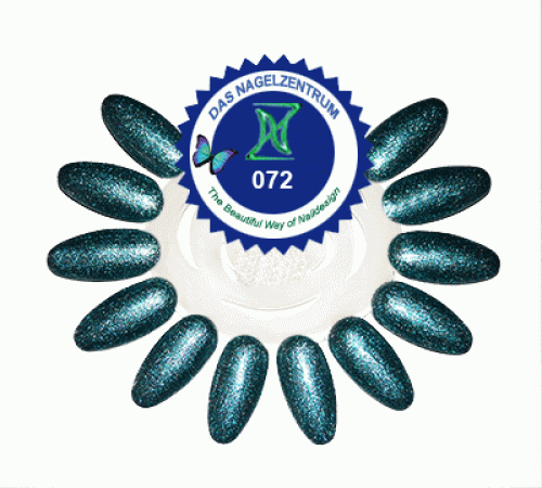 Farbgel No.072 Blue Green Metallic