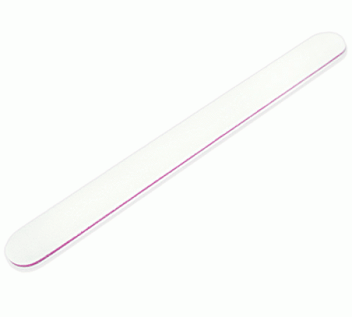 Profi-Feile 100/180 weiß gerade - Kern rot - Dämfung 1mm