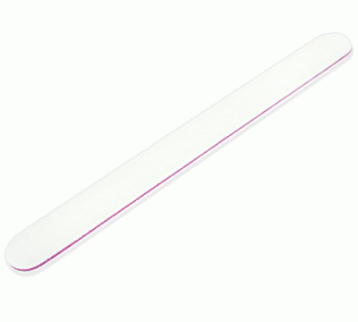 Profi-Feile 100/180 weiß gerade - Kern rot - Dämfung 1mm