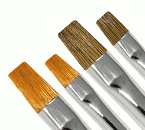 Studio-Gelpinsel  - Rotmarder- und Kunsthaar